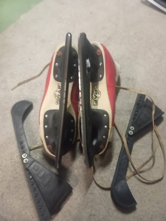 Graf Schlittschuhe: Graf Hockey Schuhe Größe 6.5 – Gebraucht aus Basel von Petergunn 4