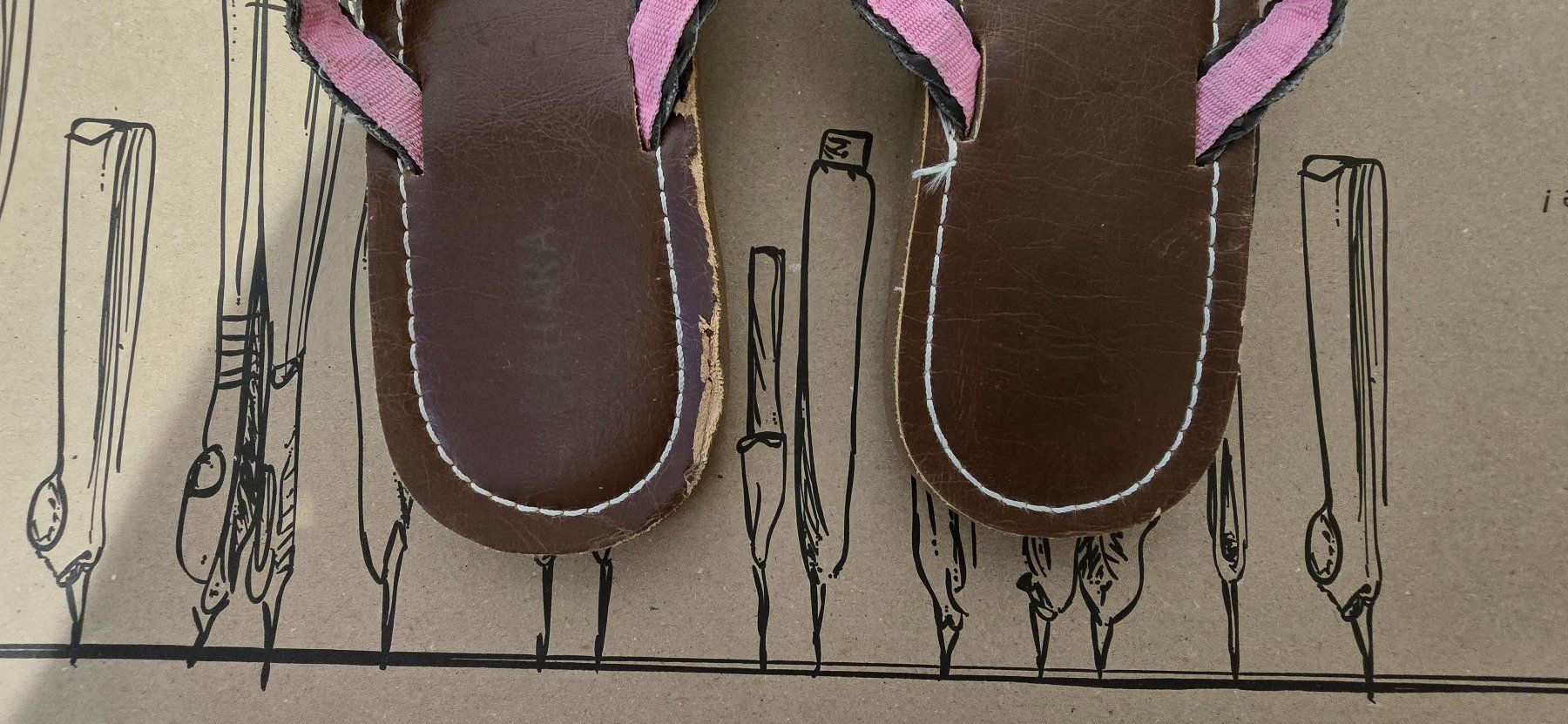 Chaussures femmes: Flip-Flop Damen Grösse 39 – D'occasion à Chur par Mikymiki 1