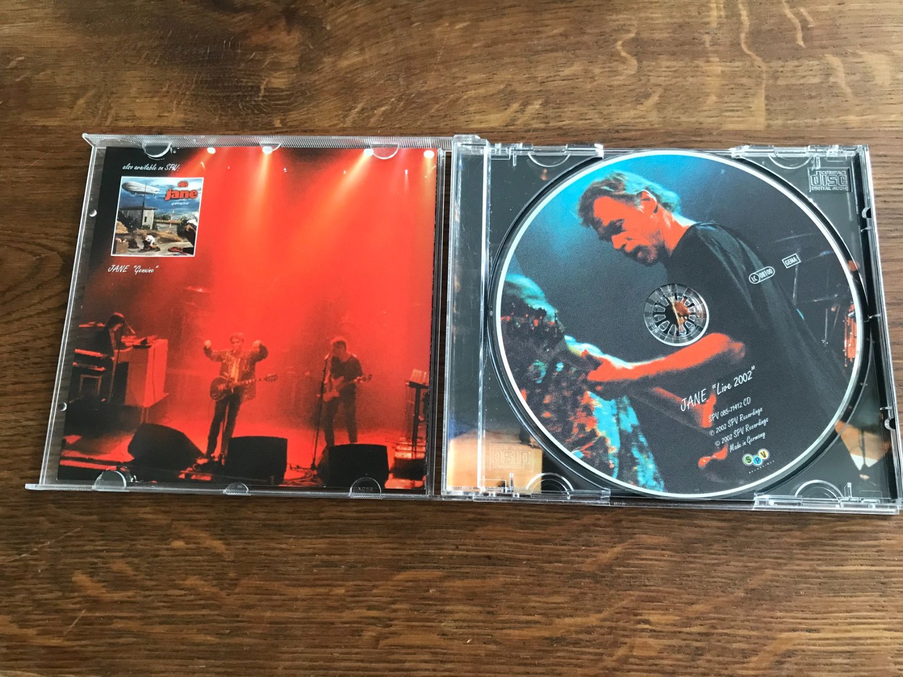 CD: PETER PANKAS JANE -  LIVE 2002 - Krautrock/Prog Rock – Usato da Buchs AG venduto da Archie 1