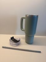 Thermosbecher neu Salbei Edelstahl hydrosteel wie Stanley 