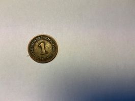 Deutsches Reich 1 Pfennig 1890
