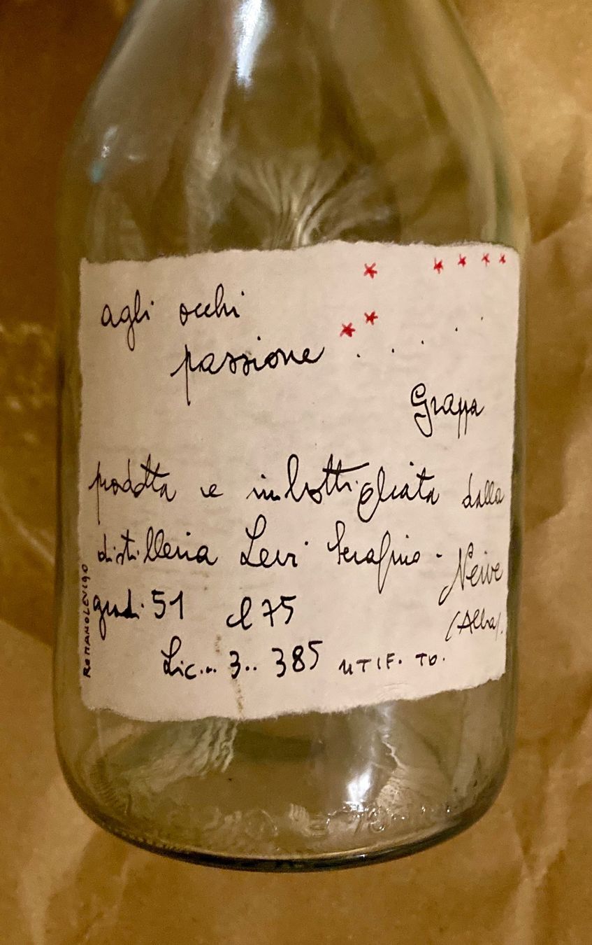Autres: Romano Levi Grappa, leere Grappaflasche von 1990 – D'occasion à Zürich par Hurtzle 1