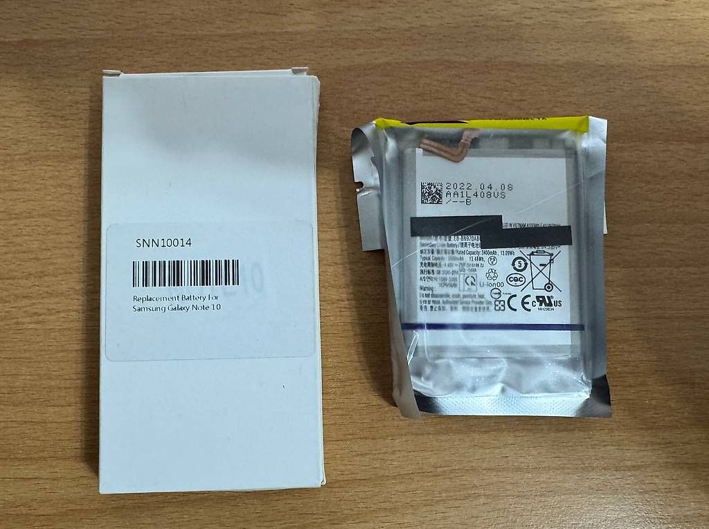 Samsung Batterie: Samsung Galaxy Note 10 Replacement Battery – Nuovo e nell'imballaggio originale da Bern venduto da rimshotdrums 1