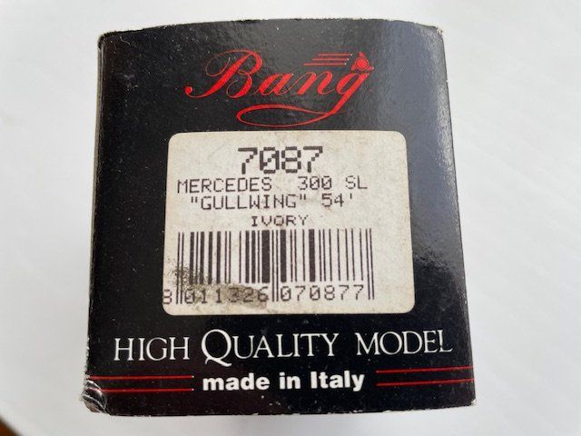 Mercedes-Benz Modellini d'auto: Bang Mercedes 300SL 1/43 – Nuovo e nell'imballaggio originale da Ursy venduto da DK8 2