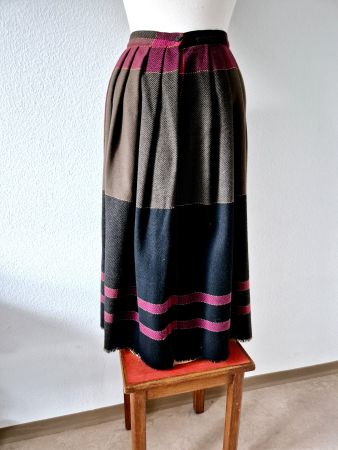 ROCK MAXIROCK VINTAGE 36 S FALTENROCK,  TOP ZU BLUSE TUNIKA