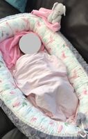 BAMBOO BABY NEST LUXE - PARADISE BIRDS Maylily