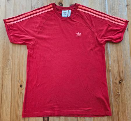 T-Shirt adidas rot Grösse L Shirt retro/vintage look