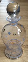 Glas Karaffe Flasche 60er Jahre