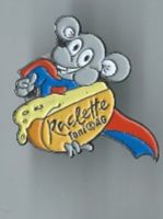 Raclette Superheld Maus , Toni AG, Pin