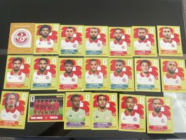 WM 2026 Panini, Fussballteam vollständig TUNISIA