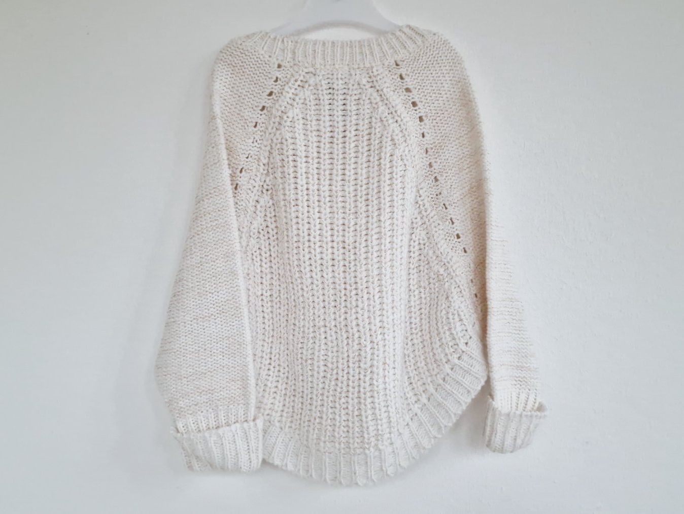 C&A Maglioni & Felpe: Mädchen Pullover Poncho C&A Palomino Gr. 110 Ecru – Usato da Hallau venduto da CHACLA 1