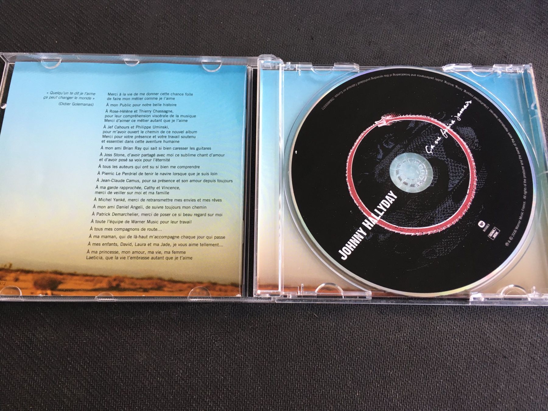 CD: Johny Hallyday - Ça Ne Finira Jamais -CD- – Usato da St.Gallen venduto da MedienJoe 1