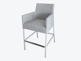Barhocker Sunbrella und Aluminium outdoor neu