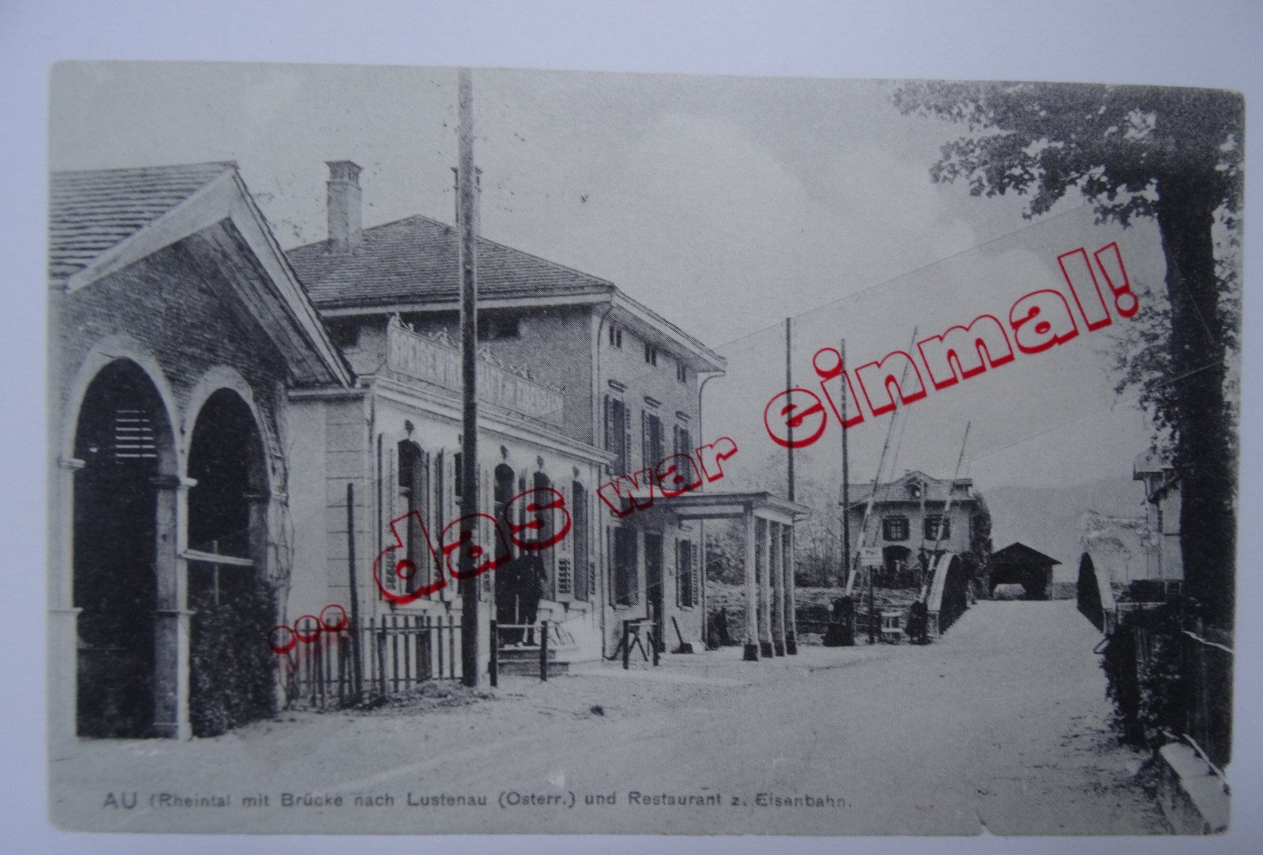 Cartoline postali: St. Gallen  Au Wirtschaft Eisenbahn anno1915 – Usato da Safnern venduto da Wstussi
