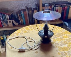 Lampe Messing mit Kabel und Schalter 25 Watt