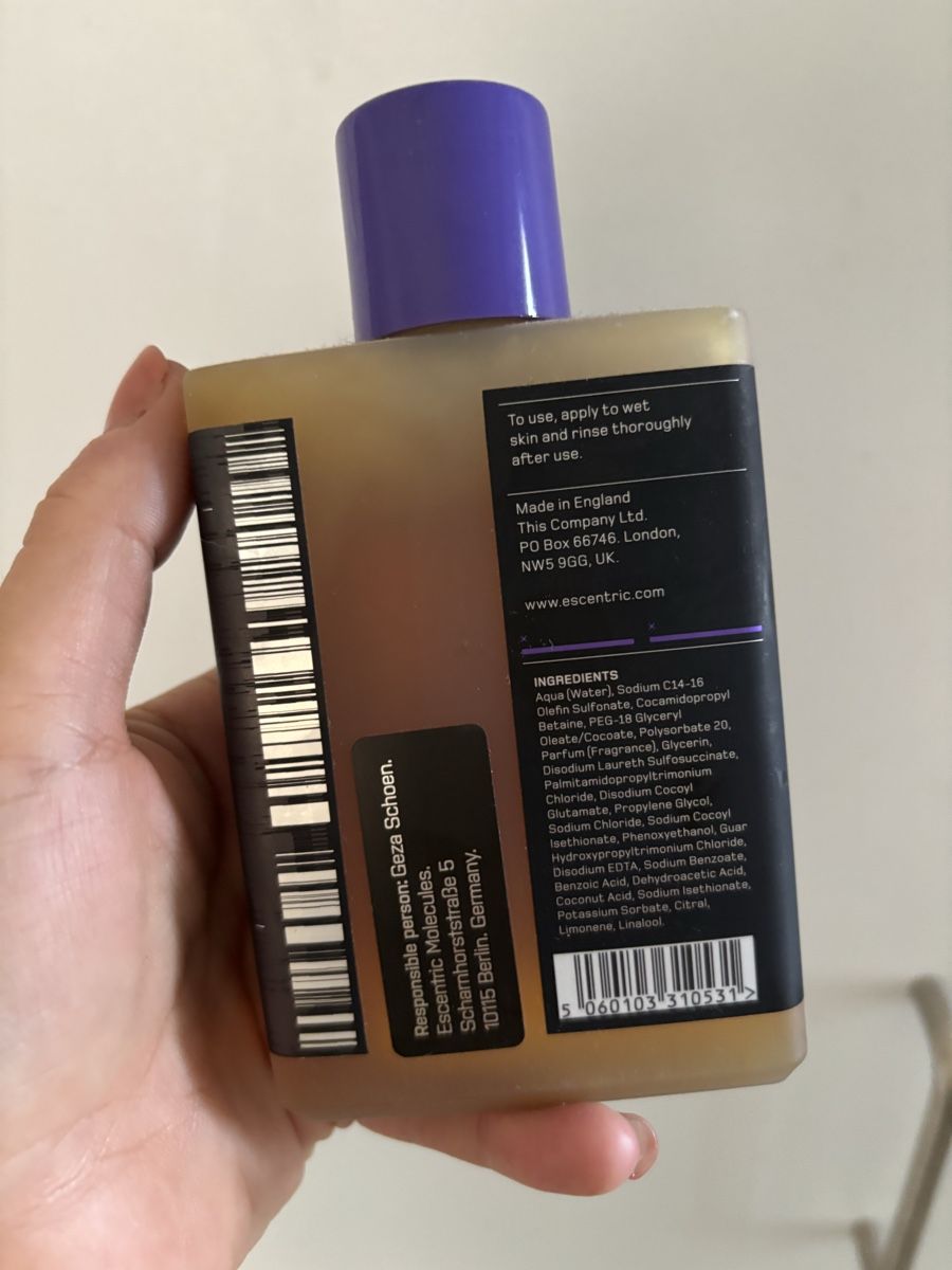 Doccia: Escentric Molecules Escentric 01 Duschgel, 200ml, Unisex – Nuovo e nell'imballaggio originale da Zürich venduto da deruja 1