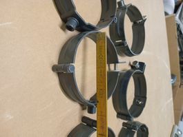 Rohrschellen Regenrinne Ablaufrohr 100mm  Prefa