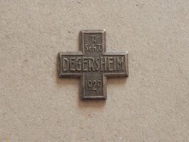 Abzeichen Togg. Schwingfest Schwingen Degersheim SG 1929