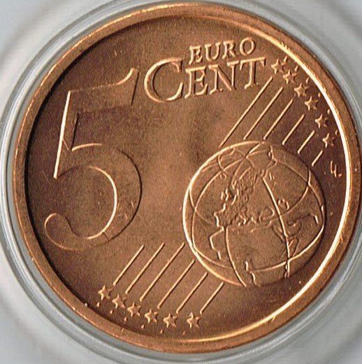 Toutes les monnaies: 1999_Espana_5_Euro_Cent_Probemünze – Neuf (Voir description) à Hombrechtikon par Fraese01 3