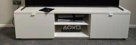 BYÅS Ikea: TV Rack weiss 160cm Breite