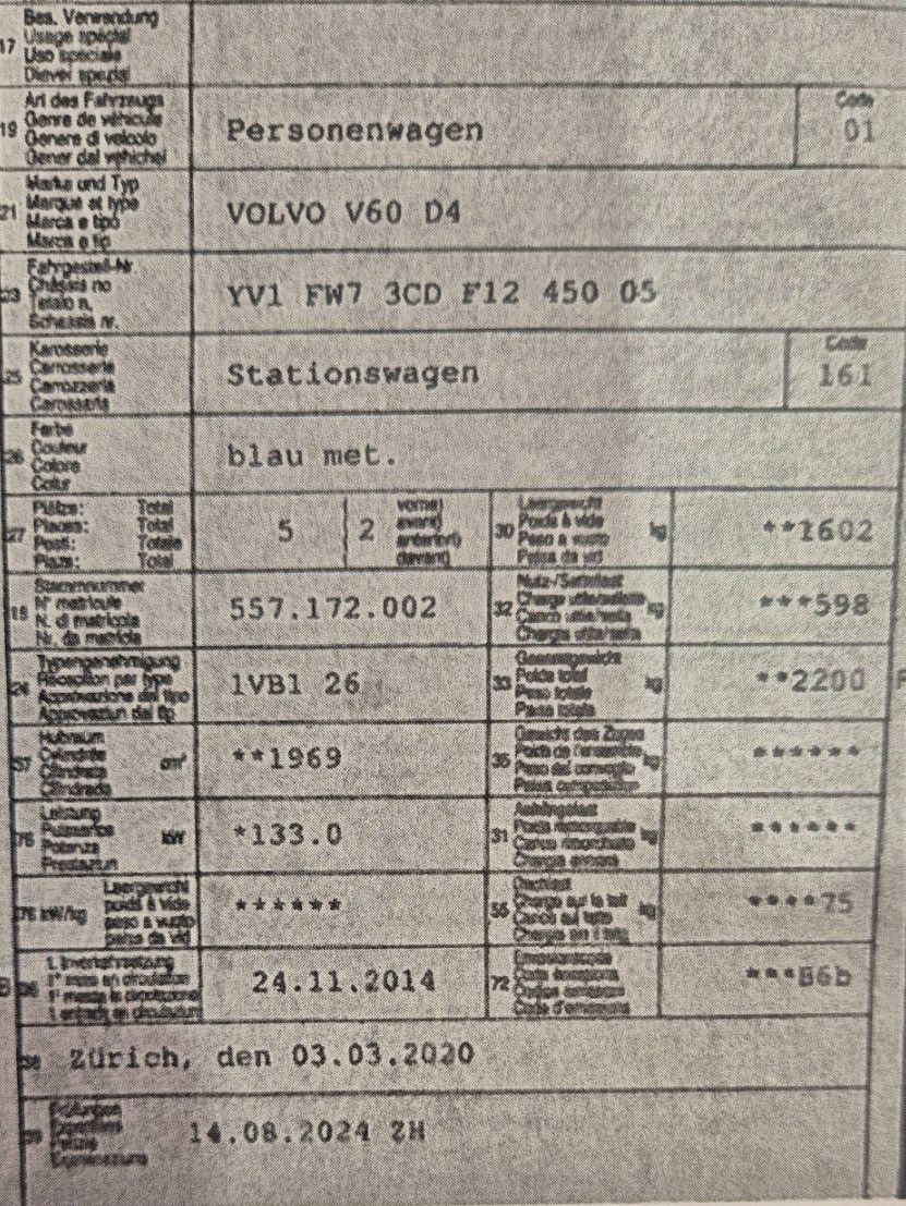 Volvo Automobili: Volvo V60 D4 – Usato da Otelfingen venduto da hof74 9