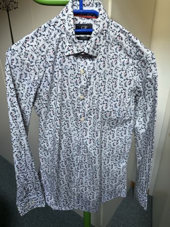 Herren Hemd Commander Finest Clothing floral gemustert