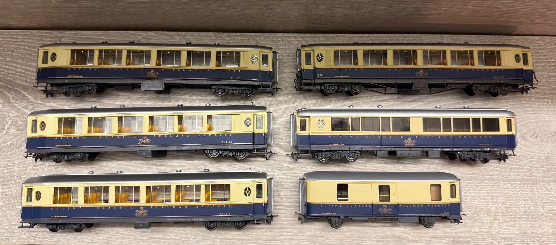 Bemo Modellini di ferrovie: RhB Salonwagen H0m – Usato da Kiesen venduto da Alaskamich