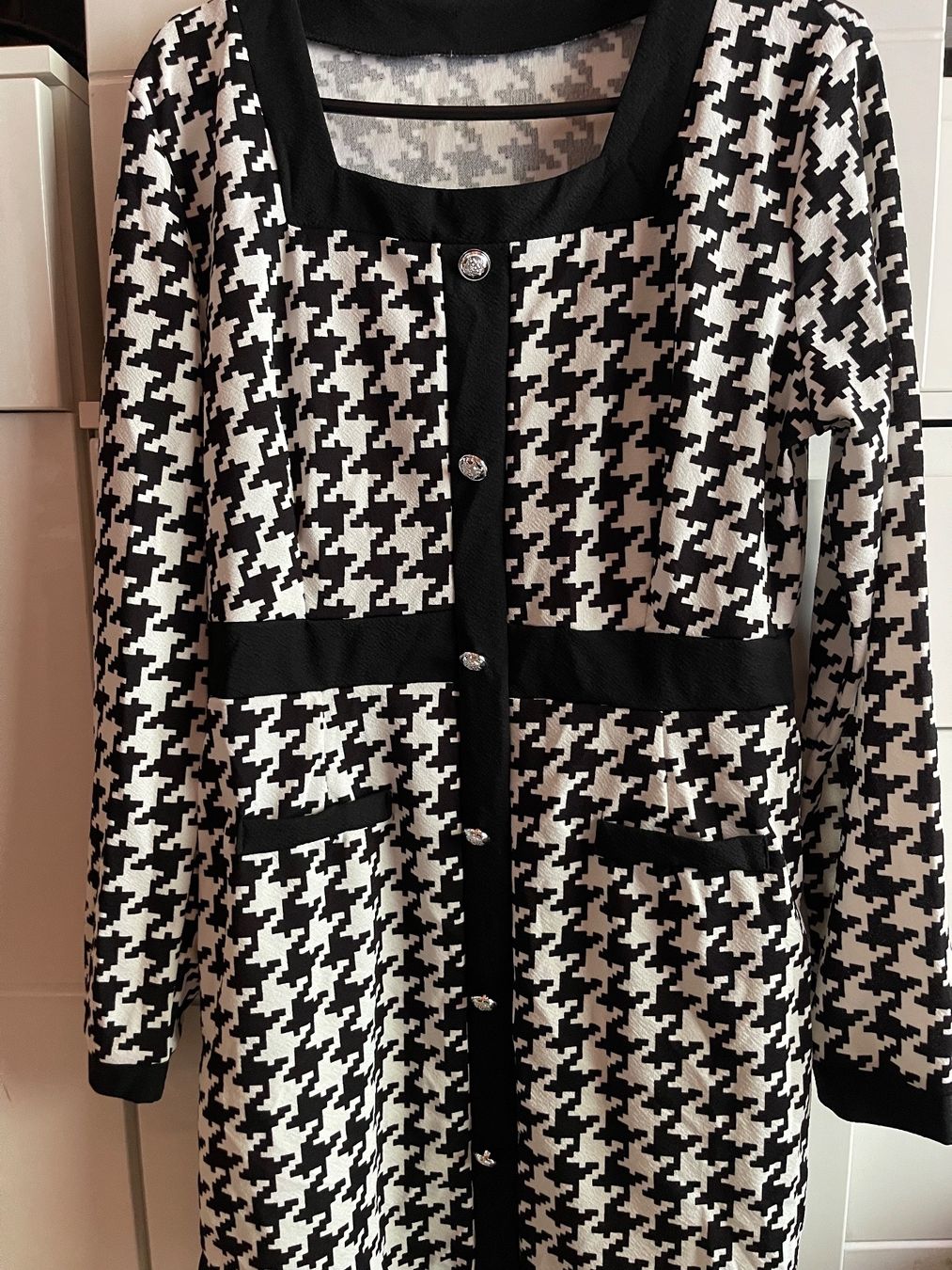 Vestiti: Vestito elegante bianco e nero pied de poule – Nuovo e nell'imballaggio originale da Gordevio venduto da LanaZimm 5