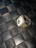 Modeschmuck Ring, Silberlook, unisex
