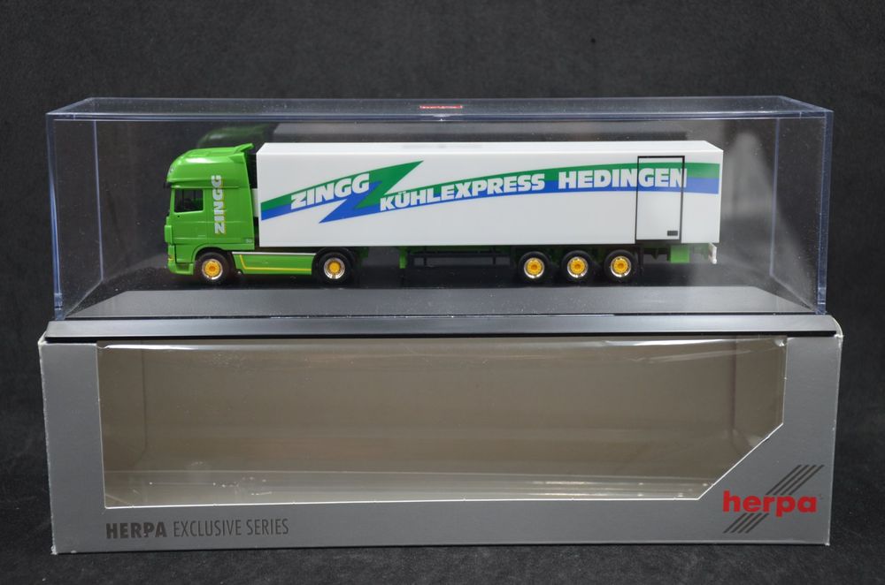 Herpa Daf XF 105 SSC Kühlkoffer-Sattelzug "Zingg", 1:87 | Kaufen Auf ...