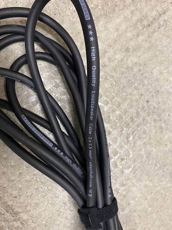 Cavi: 2x Speakonkabel / Lautsprecherkabel 5m  – Usato da Solothurn venduto da ger_88sr 1