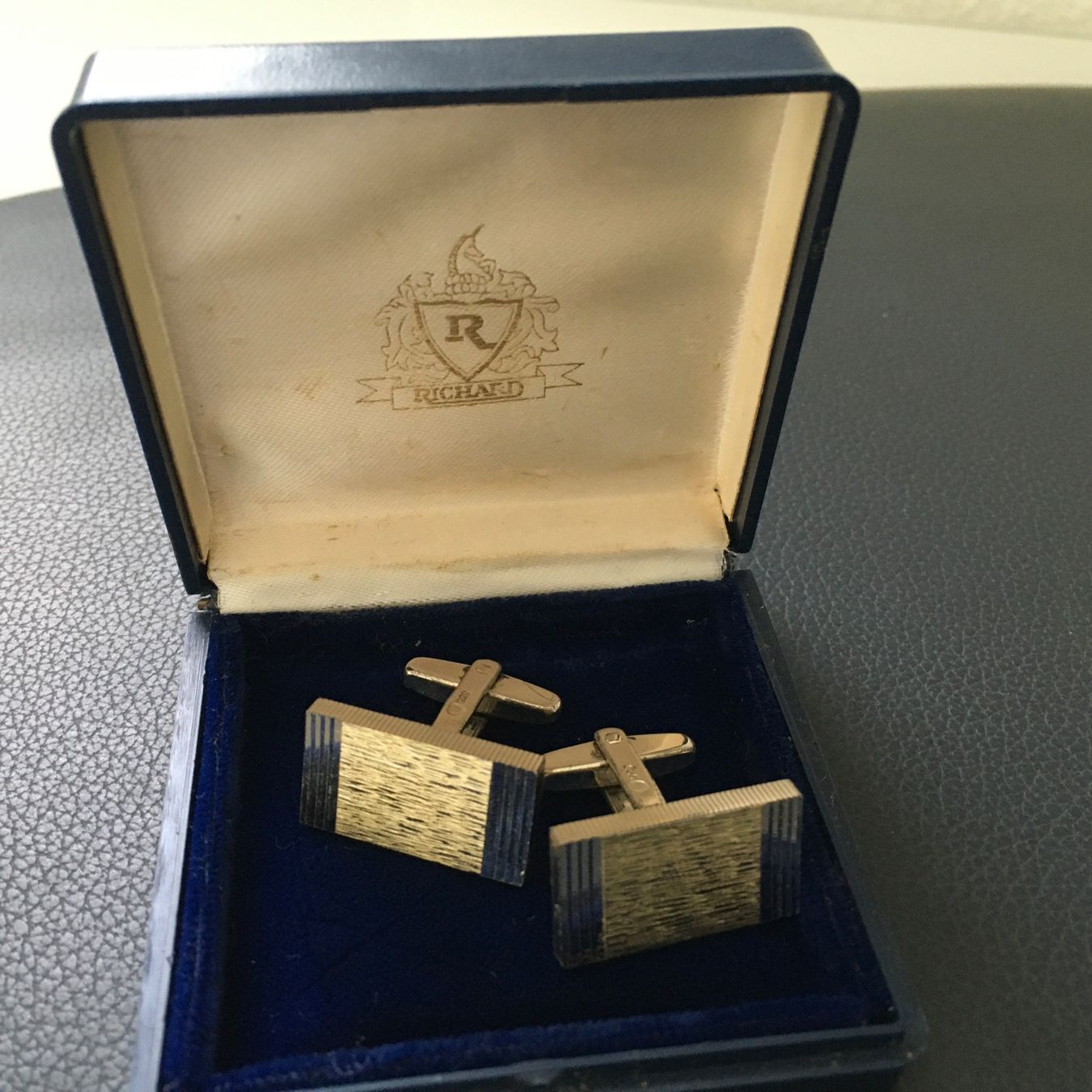 Gemelli: versilberte Manschettenknöpfe Vintage – Usato da Freienwil venduto da Hubi030 3