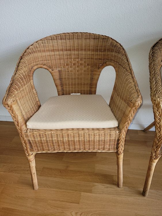 Elegantes Korbstuhle Esszimmer Ikea Bild
