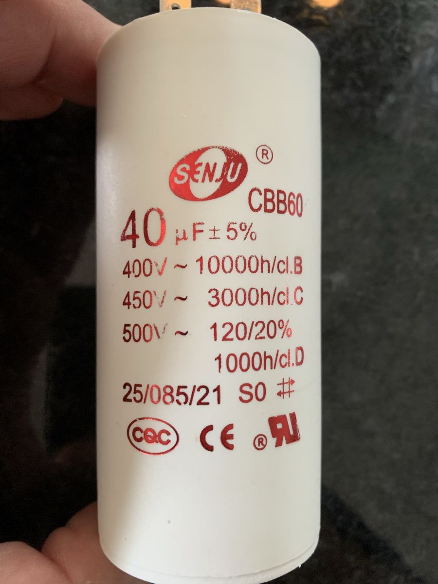 Elektronikbauteile: Kondensator Waschmaschine, Geschirrspüler, Kompressor – Neu und originalverpackt aus Rorschach von lobosch1 2