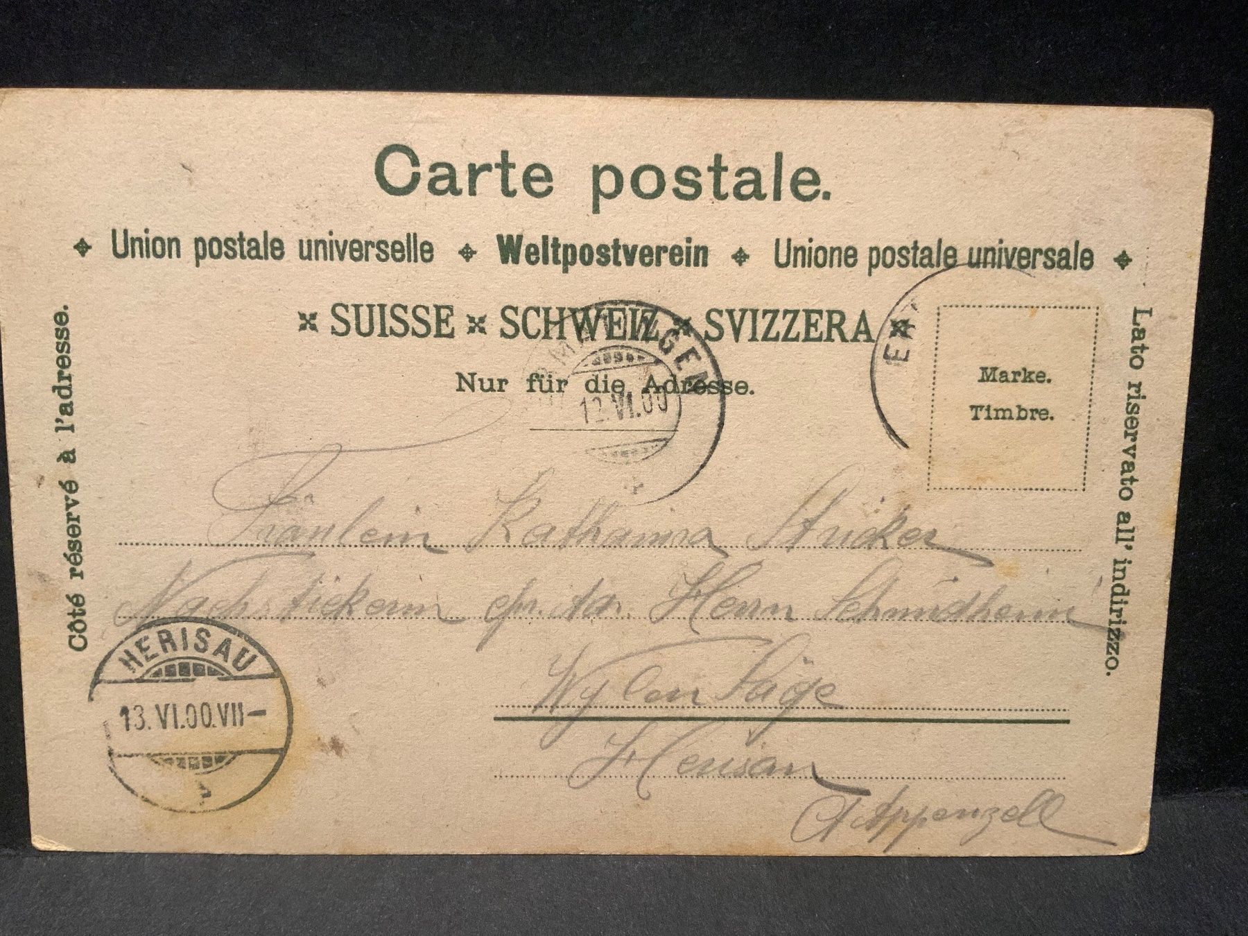 Cartoline postali: AK Ermatingen  1900 – Usato da Wila venduto da 7churfirsten 1