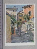 Gandria, Künstlerkarte, 1937 