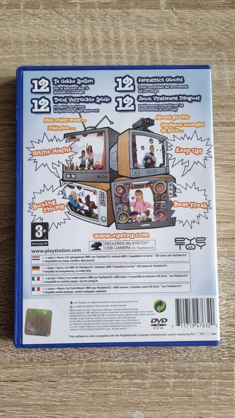 Giochi: Eye Toy Play PS2 – Usato da Hagenbuch ZH venduto da lecterr55 2
