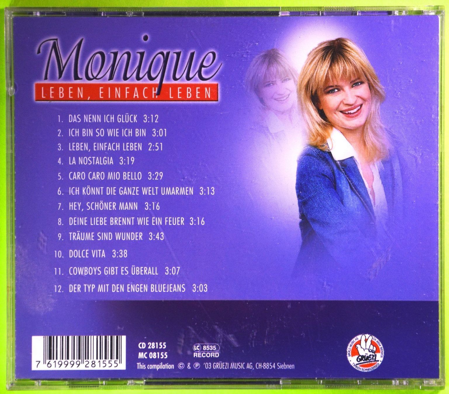 CD: MONIQUE  /  LEBEN, EINFACH LEBEN  /  LEBENSFREUDE PUR ! – Nuovo (secondo la descrizione) da Luzern venduto da piro12 2