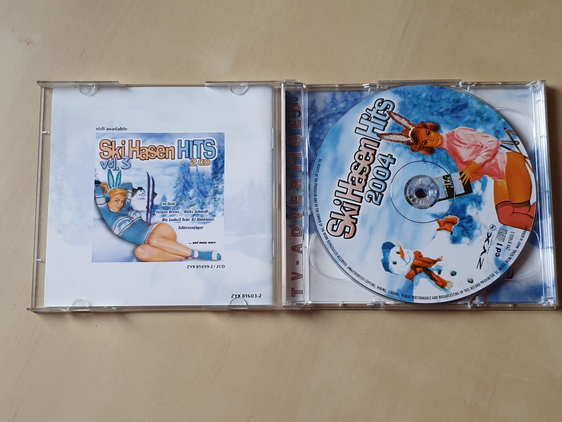 CD: Ski Hasen Hits 2004 – Usato da Stansstad venduto da collectorsshop 2