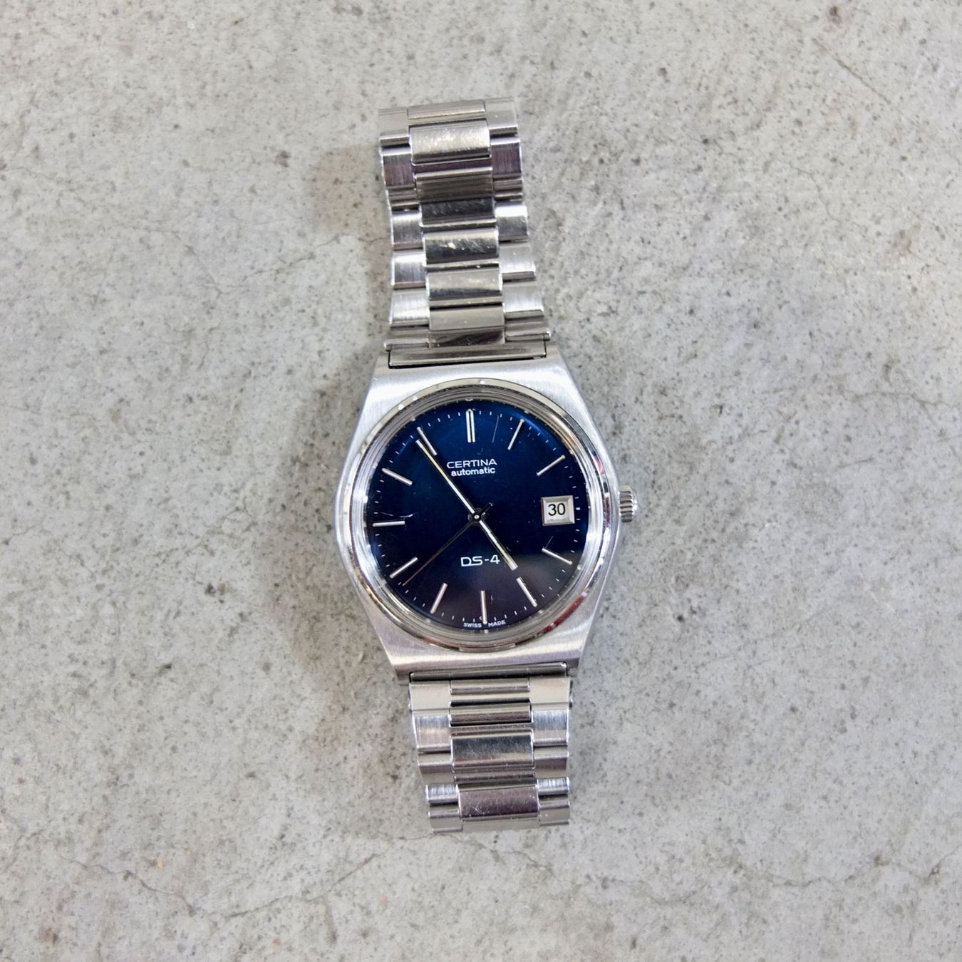 Certina Uhren: Vintage Certina DS-4 Automatic Uhr, 1980 – Gebraucht aus Basel von Brocki-auf-dem-Wolf