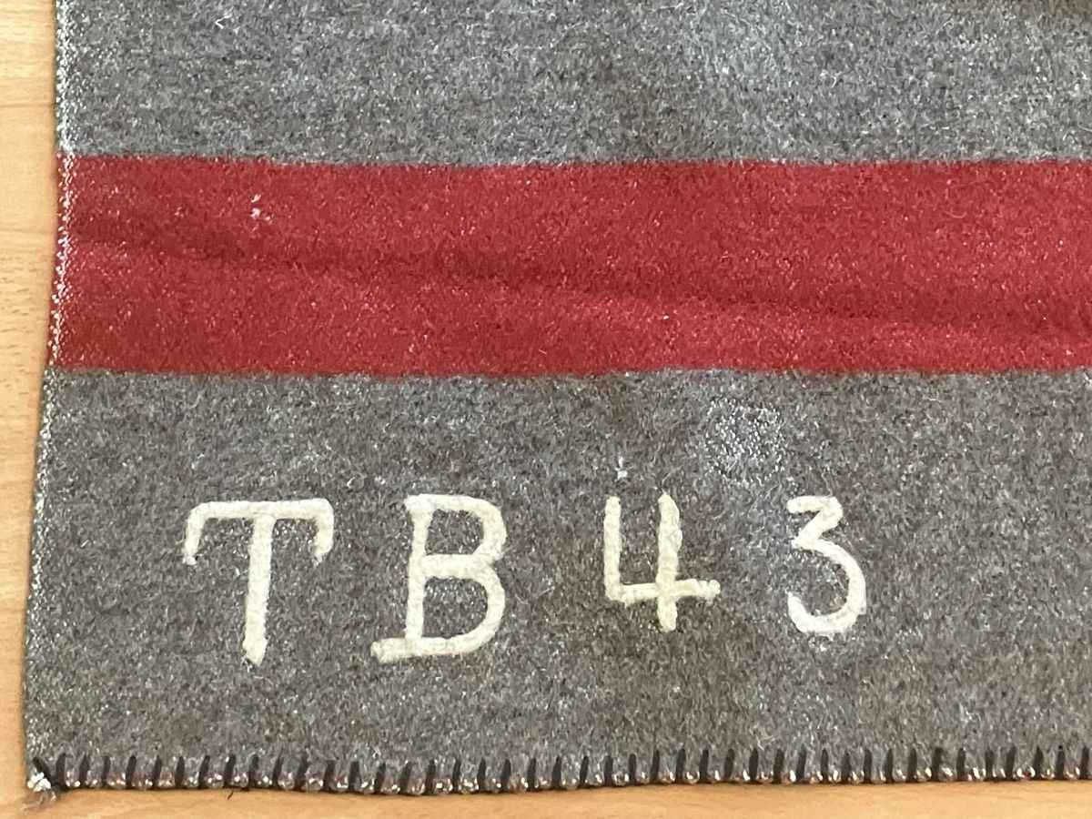 Schweizer Armee Coperte: Schweizer Armeedecke 1943 Wolldecke – Usato da Zürich venduto da Classic_Collection_Zurich 2