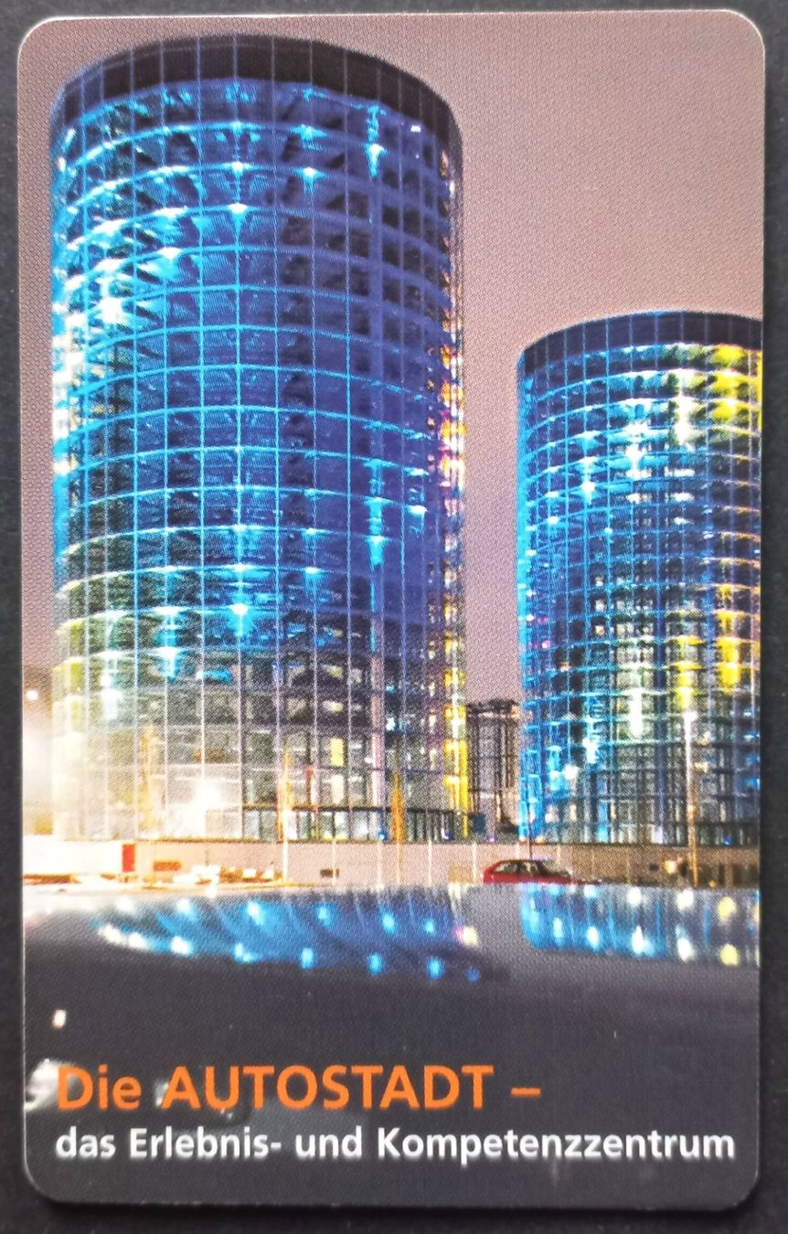 Telefon- & Taxkarten: Taxcard - Autostadt - D – Gebraucht aus Niederuzwil von lubimaja