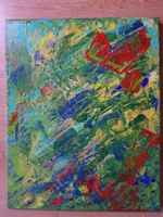 Painting: "In my blood", 40 x 50 cm canvas frame