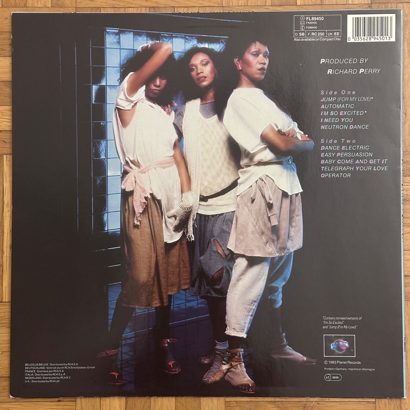 Dischi in vinile: LP - Pointer Sisters – Break Out – Usato da Breganzona venduto da Onairda75 1
