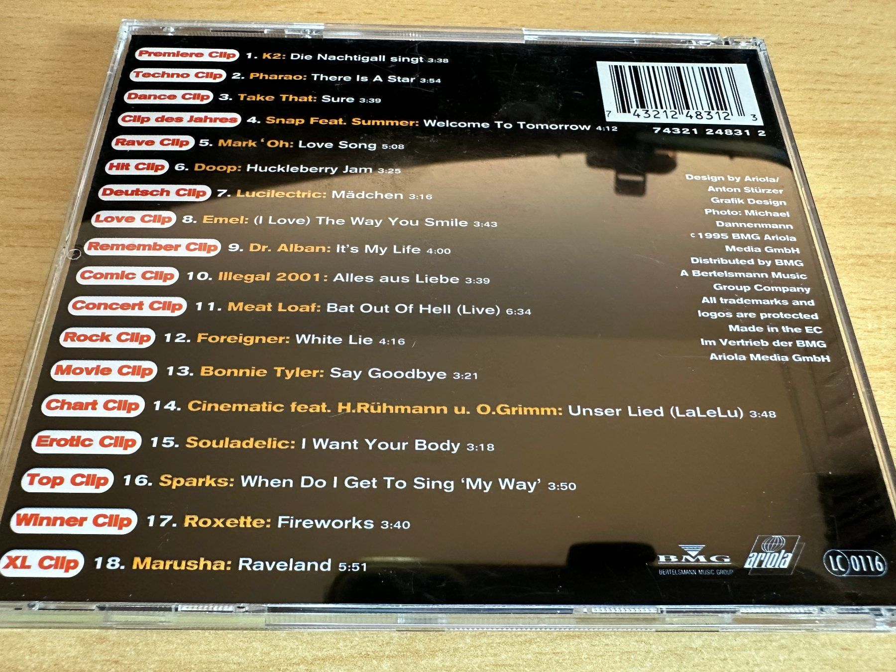 CDs: Various – Hit Clip Vol. 1 – Gebraucht aus Rikon im Tösstal von Alpenmutz 1