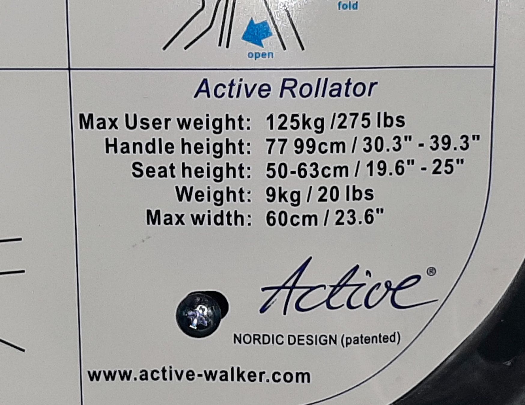Ausili per la deambulazione: Rollator Active Walker Acces mit Sitzhöhenverstellung – Usato da Zürich venduto da Zurich 7