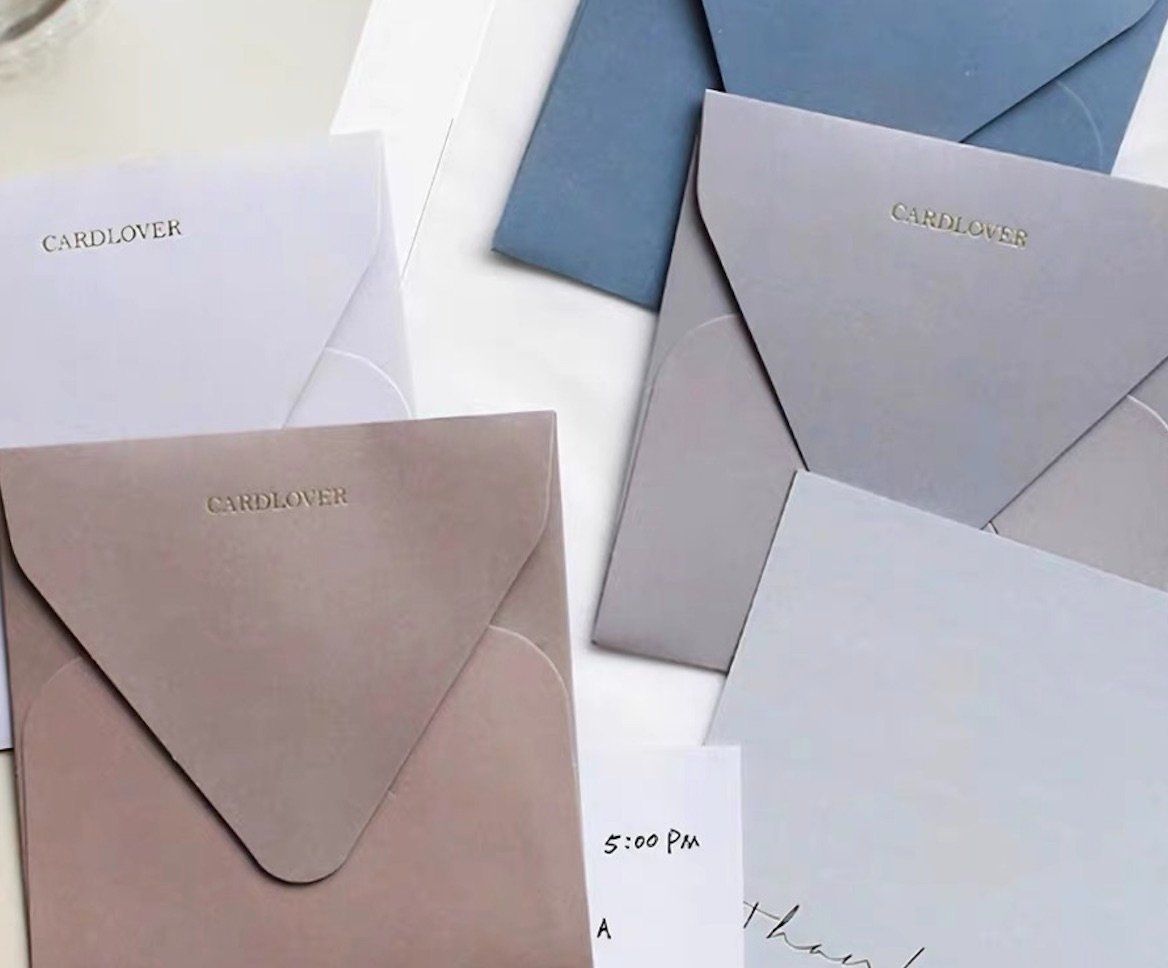 Cartoline: Grußkarten  Schlichtes & Elegantes Design, Pastellfarben – Nuovo e nell'imballaggio originale da Zürich venduto da Grussatelier 3