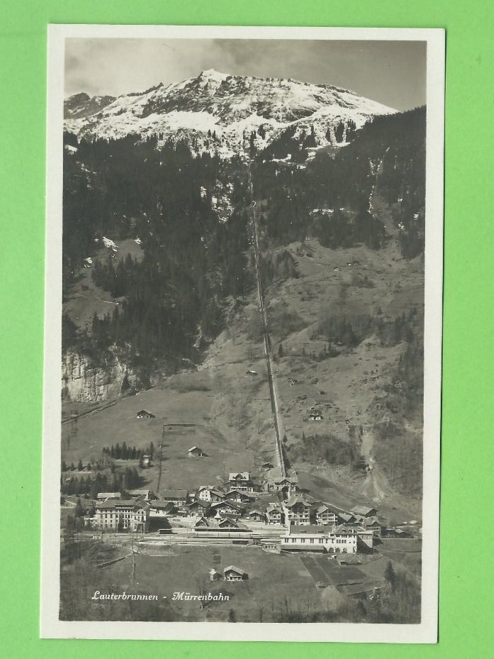 Cartoline postali: Lauterbrunnen Mürrenbahn – Usato da Zürich venduto da t24_de