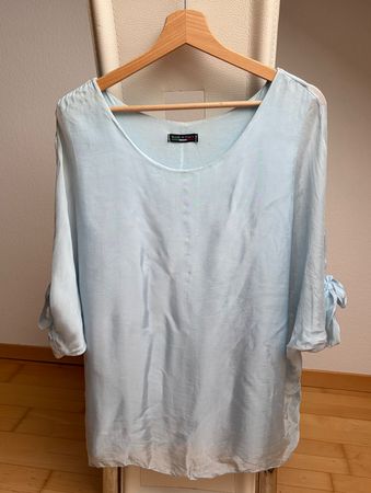 Made in Italy Bluse mit Seide Gr.XL