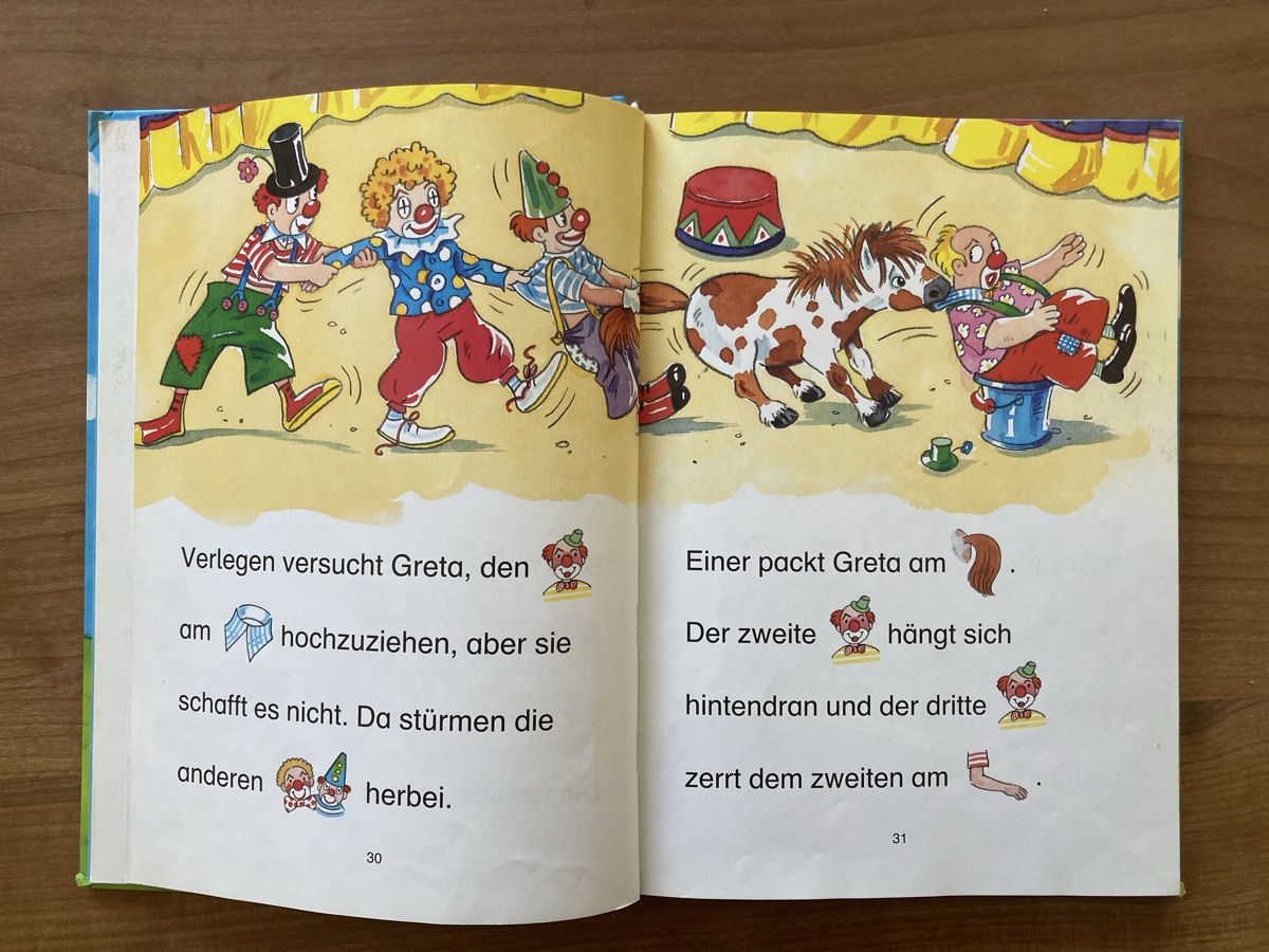 Bücher: Lesen lernen mit Ponygeschichten – Gebraucht aus Amden von Karplusan 3